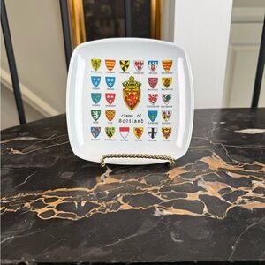 Clans of Scotland Decorative Melamine Plate Scottish Crests